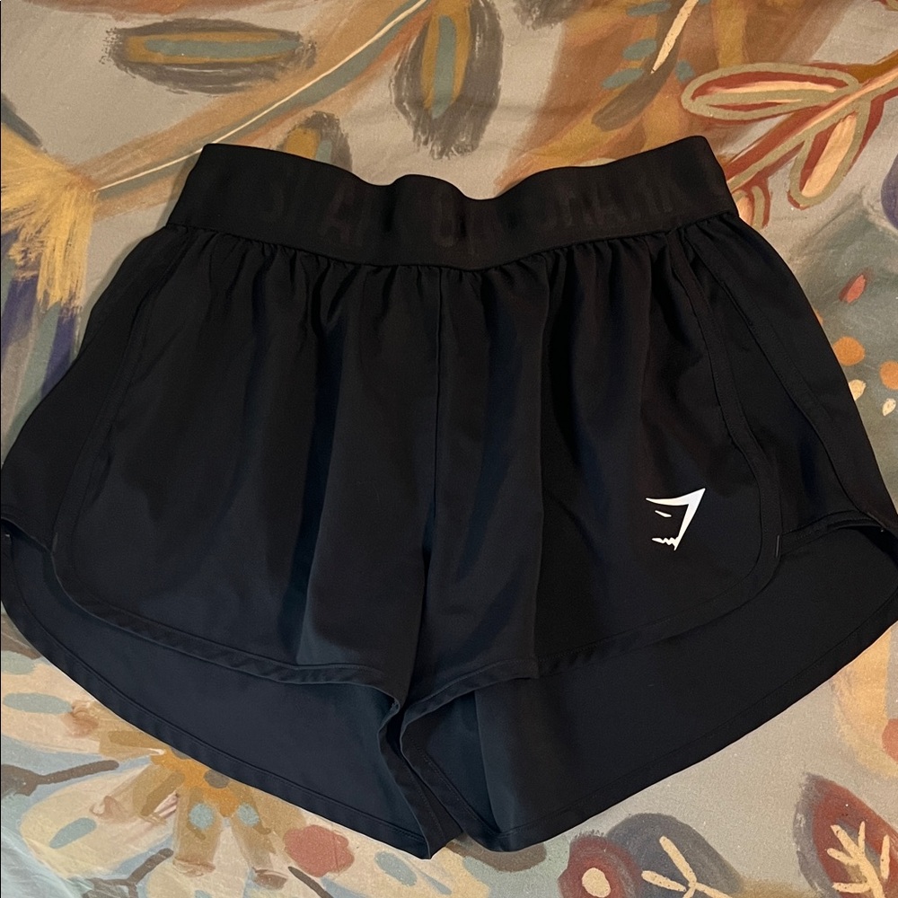 Gymshark Black Women's Running Shorts